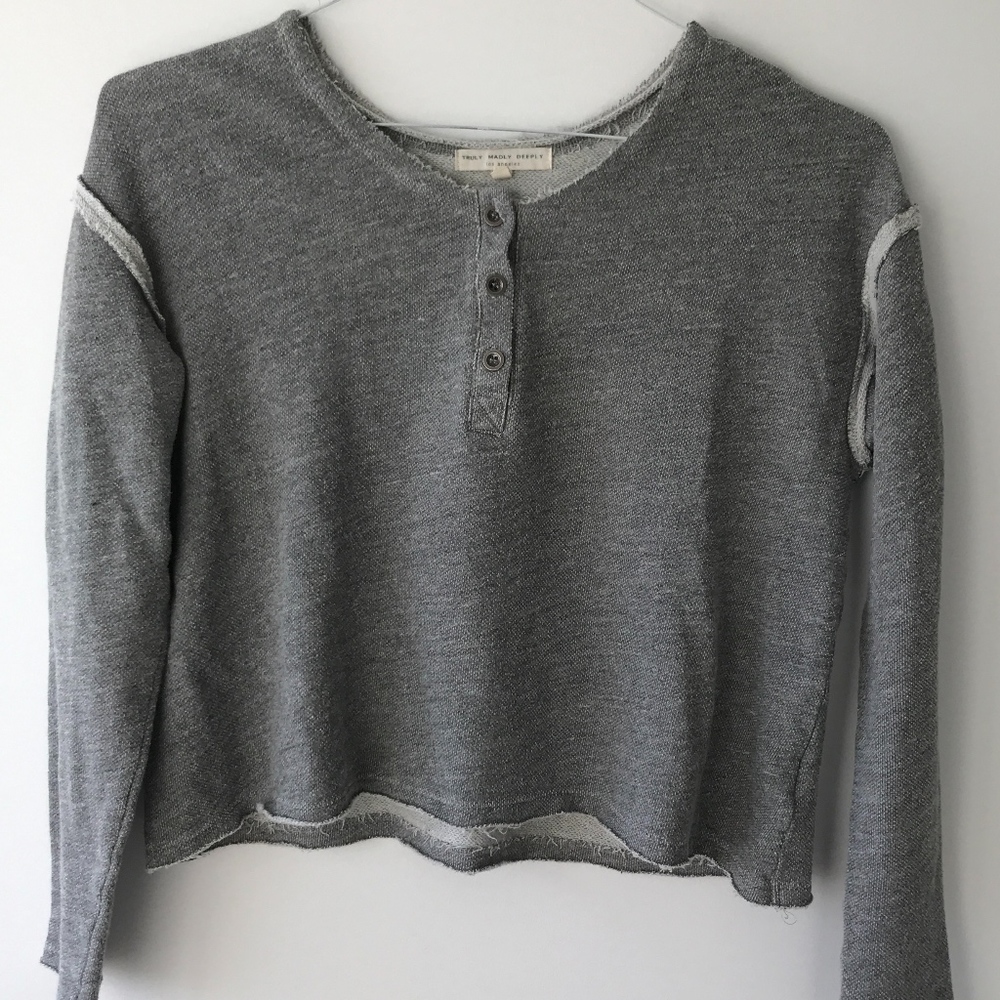 Truly Madly Deeply Cozy Henley